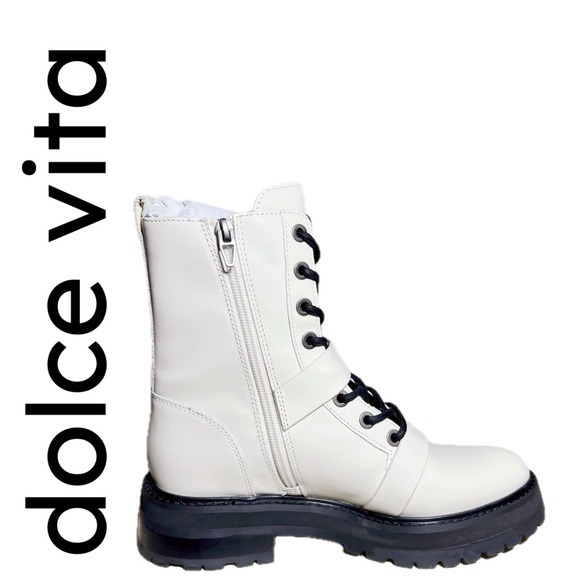 NIB S2 Dolce Vita Ronson Combat Bootie Size 6.5 - Picture 2 of 10